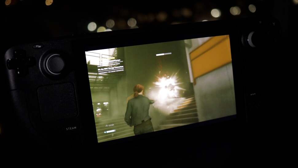 Control with tweaked low settings is a visual equivalent to the Series S experience - and native resolution at 40Hz, or an upscaled 60fps are achievable. It's another Deck win