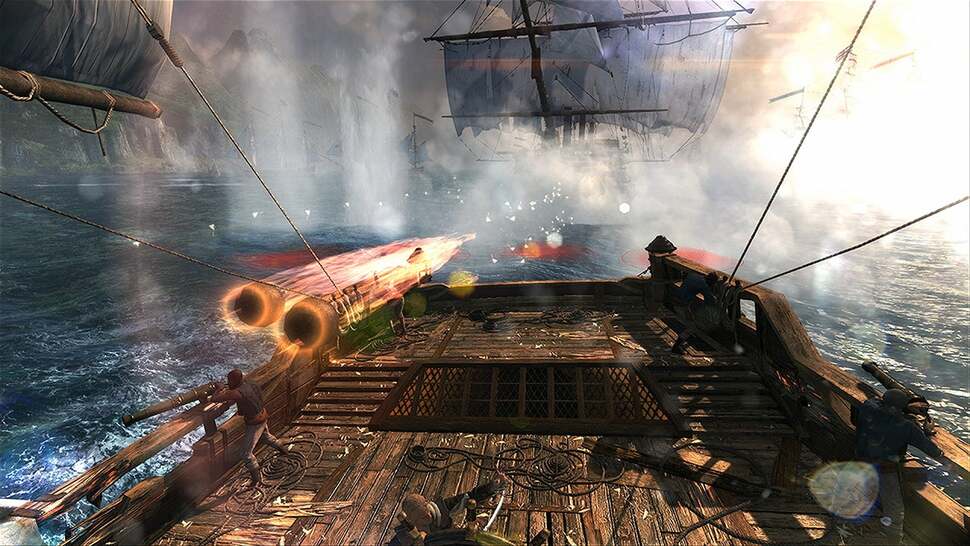 The AnvilNext engine is a proven force, but there's still no adoption of more advanced effects like motion blur (even a basic full-screen approach) to elevate scenes like this to the next level - though we do at least get depth of field and lens flare