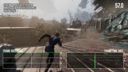 Both cutscenes and gameplay suffer from issues, with an unven 30fps cap in cutscenes and shader compilation stutter, traversal stutter and camera movement microstutter during gameplay.