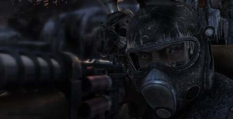 Sample shots of the PC version of Metro 2033 running under DirectX 11, showcasing the tessellation and some of the additional effects gamers running cutting-edge graphics hardware can enjoy.