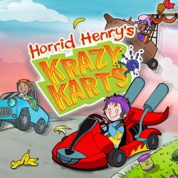 Horrid Henry's Krazy Karts Cover