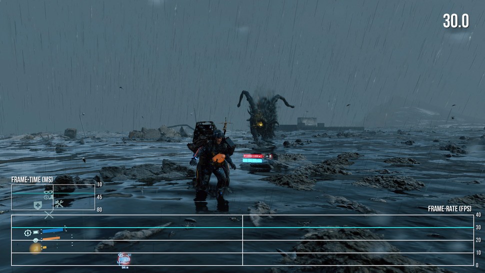 Back to a locked 30fps with even frame-pacing. Performance is very consistent overall during gameplay