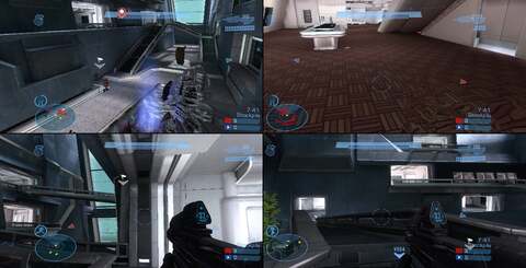 Four-player split-screen is just as smooth and as playable as it was in Halo 3. Bungie deserves kudos for continuing to support it when so many have left it behind.