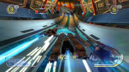 When is full HD not 1080p? When WipEout HD's engine is under stress.