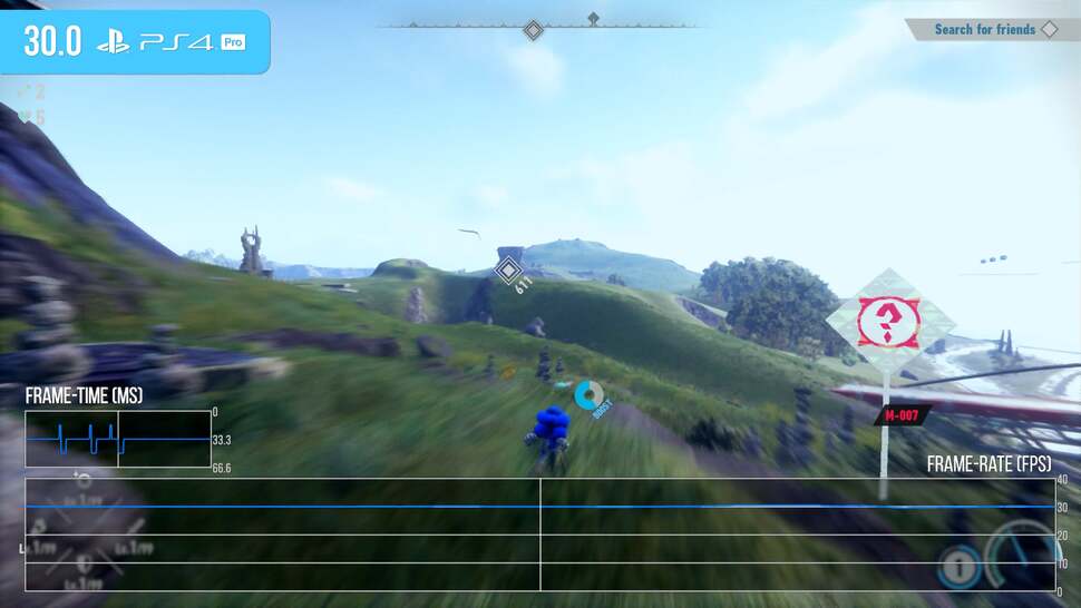 PlayStation 4 Pro here is essentially the same as the base PS4 game, running at just 1080p with a 30fps target - again with poor frame-pacing. The only difference against the non-Professional PS4 is a better lock to the 30fps target, where the vanilla machine can fall a little short