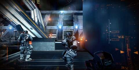 Games running in native 720p can look rather good when using SimulView, despite some additional artifacts being generated by how the PlayStation 3D Display processes the signal (top, single player left, two-player right). In comparison heavily upscaled titles such as Killzone 3 appear even softer and more low res than when running in 3D (bottom).