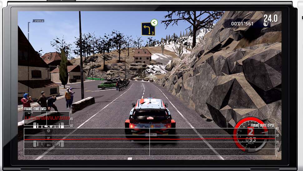 Performance in Switch's portable mode isn't always a locked 30fps