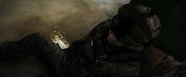 In the comparison video, the non-installed texture version doesn't seem to look so bad, but it's fair to say that the inconsistency in how artwork is distributed can easily be made to look rather embarrassing, as these shots demonstrate. Yes, 360 owners should take DICE's advice and install the HD content pack.