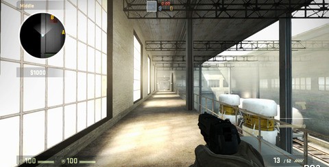 The PS3 version of Counter-Strike appears to enjoy some advantages in terms of light sources, but while the Xbox 360 SKU has an edge in terms of texture filtering quality amongst other things.