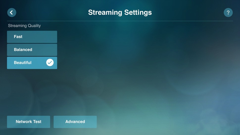 Some screenshot of the UI taken from the Apple TV version of the app - it's basically identical on Android
