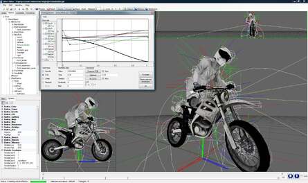 Direct from the developers' labs, a couple of shots of the RedLynx effects editor.