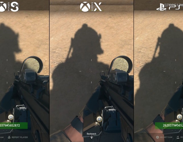 With PS5 and Series X near-identical, it's Series S that deviates with less foliage, lower-res shadows and a lower resolution overall.