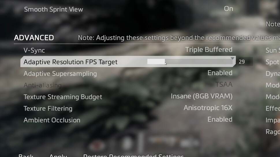 Titanfall 2's DRS system was ported from the console versions but has added functionality on PC. It's a shining example of how to implement the feature - and its quality in gameplay is fantastic