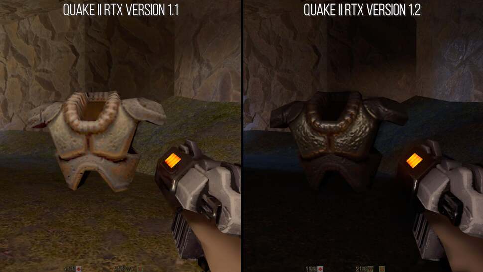 Specific objects look significantly revamped