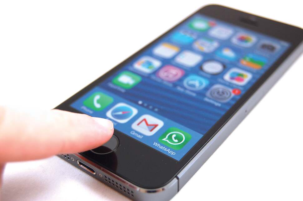 Touch ID requires your fingerprint - something you are likely to leave all over your phone. There's a certain unease about its security credentials, but the system itself works well.