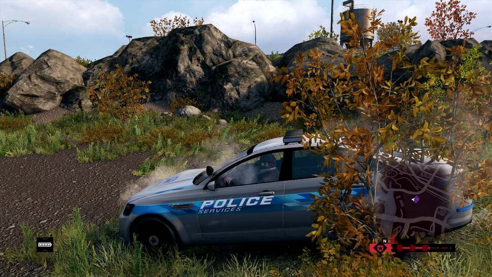 Foliage details outside the city-centre are surprisingly detailed, an area we didn't see extensively in previous demonstrations