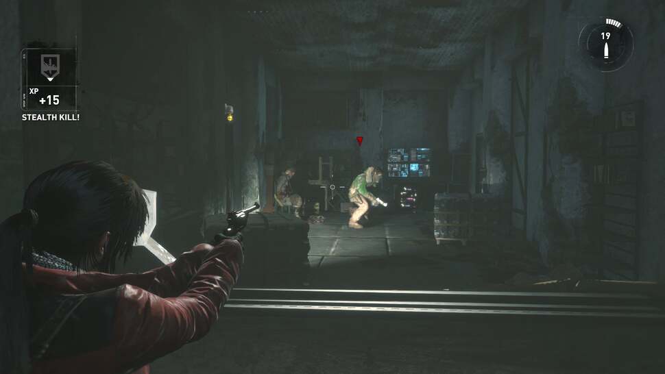 Lower quality texture filtering has quite an impact on surface textures in a number of areas in the demo