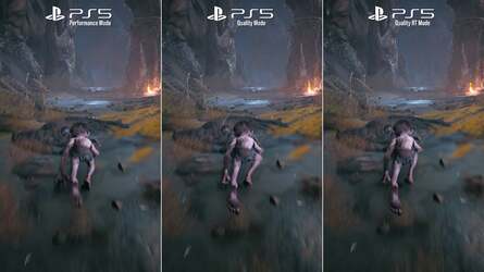 On PS5, there's little to separate each mode for the bulk of play - with relatively minor resolution differences and infrequently used RT reflections, each with performance implications.