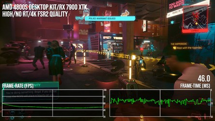 Flight Sim with unlocked performance again highlights why a 30fps cap works best for consoles, while Cyberpunk 2077 shows similar CPU limitations to the console builds.