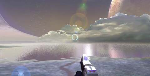 Halo featured incredible detail on its textures for its time, while its god-ray effects and 3D skyboxes were also astonishing. Click on the thumbnails for higher resolution images.