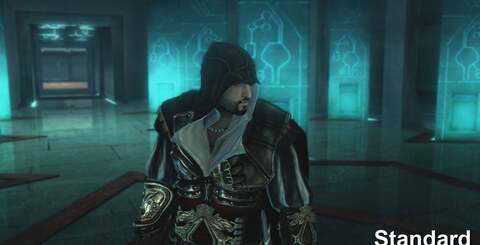 Assassin's Creed: Brotherhood. The internal framebuffer of the Xbox 360 simply doesn't seem to match any of the available RGB HDMI settings  but it is very close indeed to the HDMI output of the PS3. Again, the thumbnails don't emphasise the difference so much, so click through for the full images.