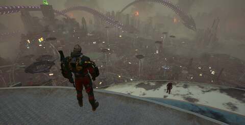 Rocksteady deserves kudos for getting a city this dense running at 60 frames per second in Unreal Engine 4 - even on Xbox Series S.