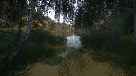 The game's shinier surfaces, like water and polished armour, are occasionally lit strangely or exhibit SSR artefacts.