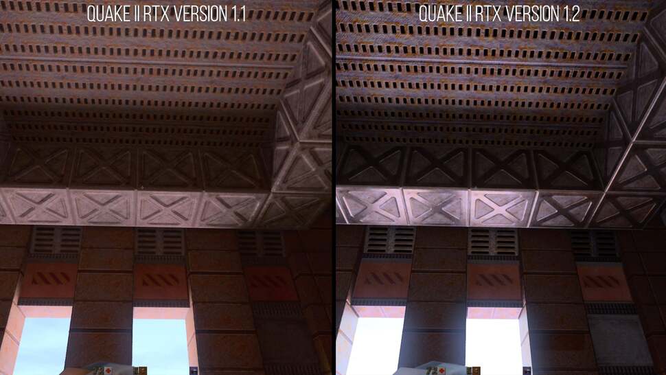 The classic Quake 2 venting looks a lot better now