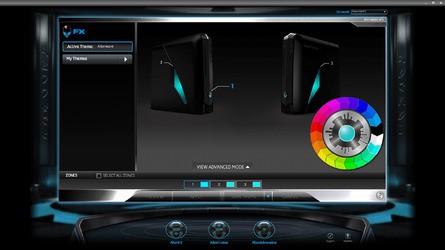 The X51 comes with three pre-installed programs; AlienFusion for power management, AlienFX to customise the LEDs on the case, and AlienAdrenaline, which allows you to set up profiles for each game. For example it's possible to have relevant programs, such as Skype, open up automatically once you double click a specialised Battlefield 3 icon.