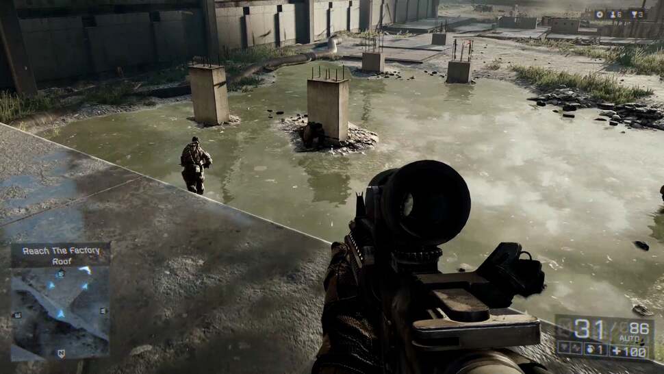 Terrain is built up through subtle memory-management tricks, such as proximity-based culling of lighting and reflection mapping, plus instancing of objects. The latter is used to duplicate the vertices data for some objects in a scene