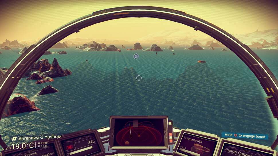 One drawback to the procedural generation is basic looking surfaces, such as oceans which have little animation