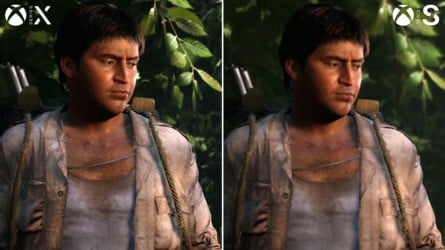 The Xbox Series S presentation is lower-res, has reduced texture quality, and RTGI is more coarse too. Still, the game plays well enough, even if its flaws are obvious on a large-format 4K display.