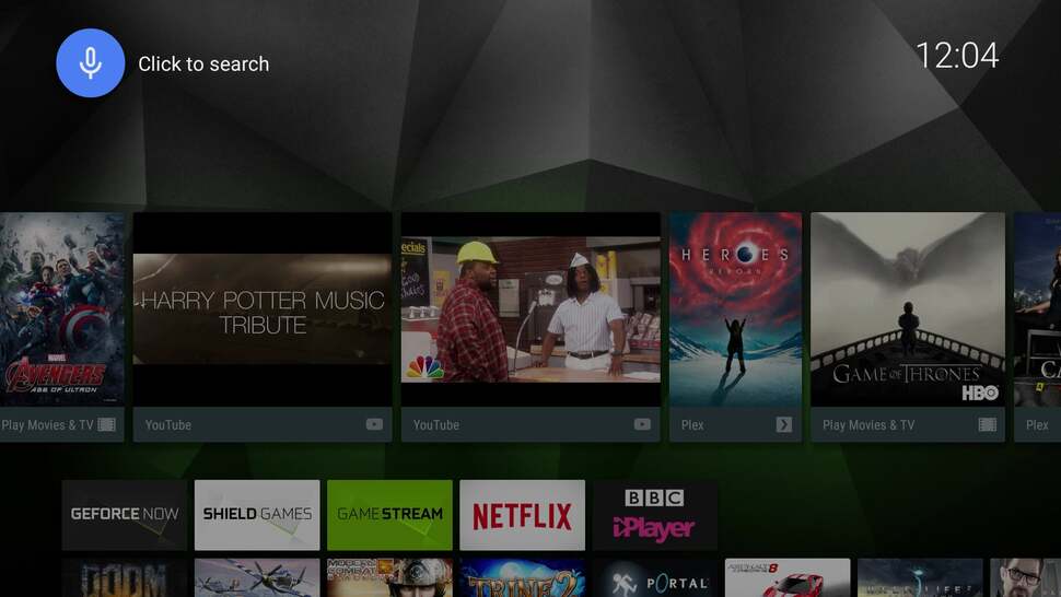 A look around the interface system of the new Shield micro-console, based on the Android TV operating system