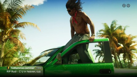 Hair rendering in GTA 6 looks great, with physics on hair movement in particular standing out. It's also great to see that all aspects of character rendering apply to all characters on-screen - even in NPC-packed scenarios.