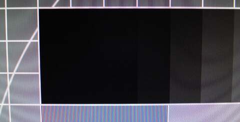 Gamma response could be better out the box, with scenes either appearing too dark, or shadow details too light, depending on input source and connection. On the left we see things via DVI, while on the right there's HDMI.