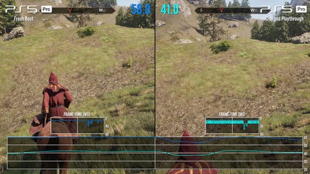 All consoles still suffer from profound stutter - and all consoles see performance get progressively worse as you play until the game crashes back to the system front-end.