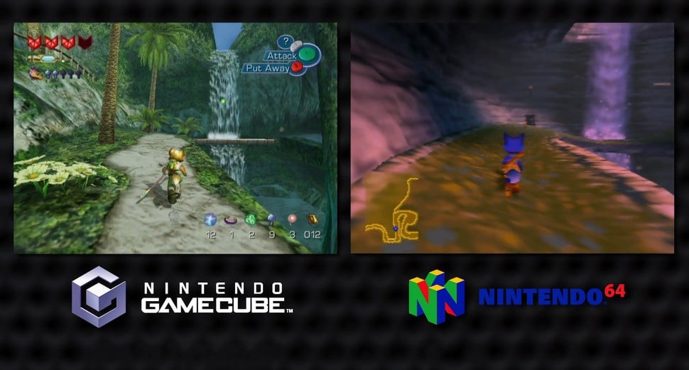 Star Fox Adventures was radically improved graphically, but the Dinosaur Planet DNA is still evident