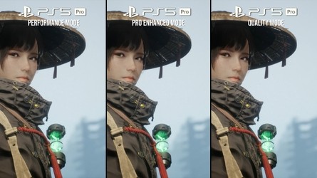 Here's how the game fares on PS5 Pro - and by extension, the PS5 and Xbox Series X. Weirdly, PSSR is not used on Pro, so settings appear matched on all three machines though resolution and frame-rates can differ. Click to enlarge. 