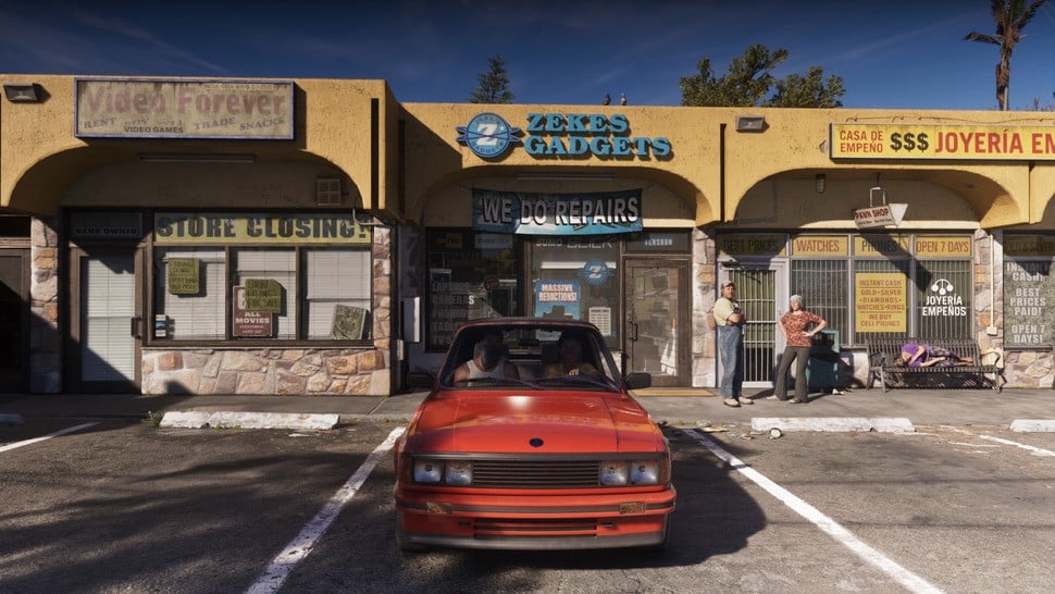 GTA 6: An Extended Look footage - car