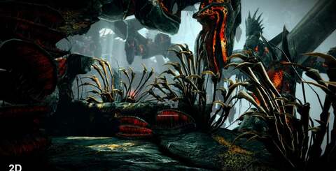 Reduced resolution and a further pared back alpha buffer produce the most noticeable visual drawbacks in Killzone 3's stereoscopic support.