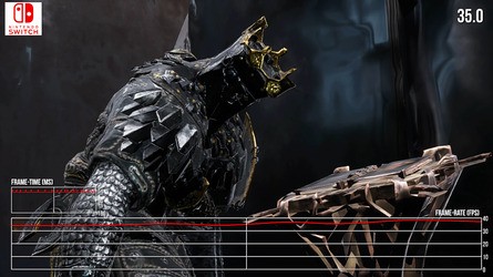 These two performance shots give some idea of the immense variation in fluidity in the experience - and when it's bad, it's really bad.