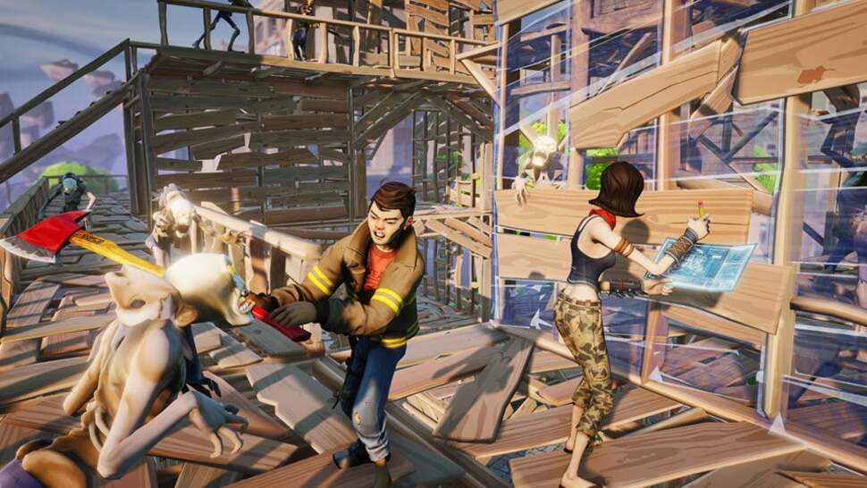 Tim Sweeney and Epic are currently working on Fortnite - a PC-based title he describes as Minecraft meets Left 4 Dead with a Pixar-style art direction. It's based on the next-gen Unreal Engine 4.
