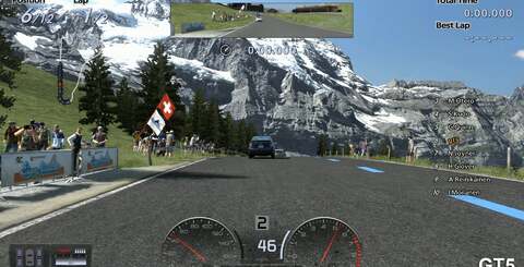 Courses such as London remain much the same since Prologue's release two years ago. The Eiger Nordwand course is also a match, although several track variations were added to the final game.