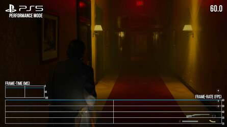 Performance mode again uses FSR 2 balanced mode, this time upscaling from circa 870p to 1440p. Similar to the quality mode, much of the experience plays out at the performance target (this time 60fps) but again, there are areas that could use some improvement.