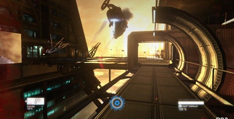 A basic example of how image quality compares on the two platforms (top) while the bottom shots demonstrate what happens on PS3 when the dynamic resolution scaling system kicks in.