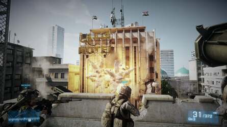 Emissive particles function as floating light sources, which greatly impacts the visual make-up of the environment, creating a much more realistic effect.