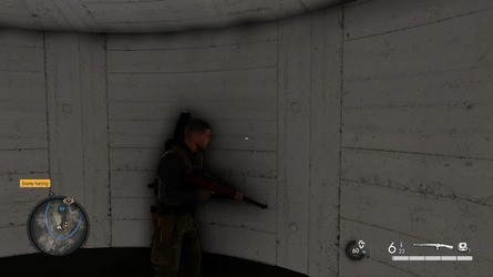 AO is too strong in some scenes, while the player character projects a halo of shade onto nearby walls.