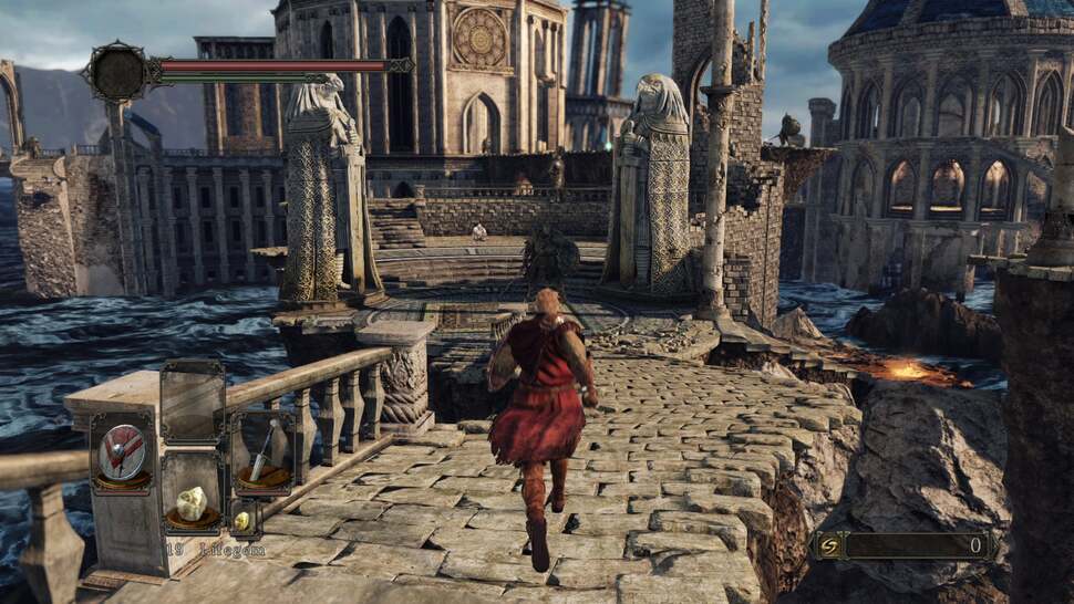 Dark Souls 2:  On the other hand, Dark Souls 2's PS4 remaster runs at the same resolution minus post-process effects, giving a clearer image overall