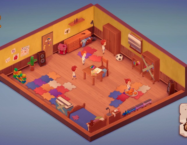 These games, produced by students at a local German university, absolutely wipe the floor with anything West Connection Limited has produced. For example, take a look at the unique mechanics of Repeat After Me, the level editor for which was featured at 14:22 in the video and in the first image above.