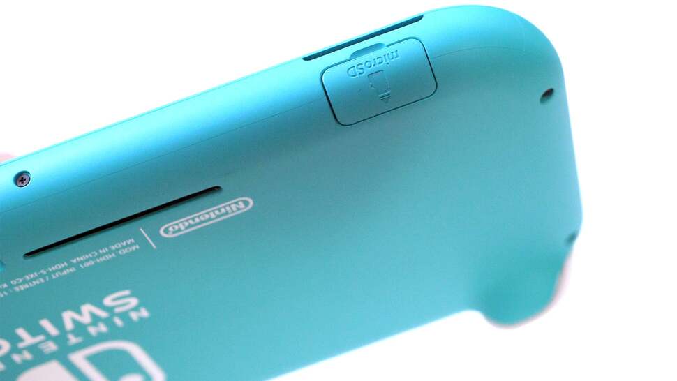 The micro SD and cart flaps are somewhat fiddly to access